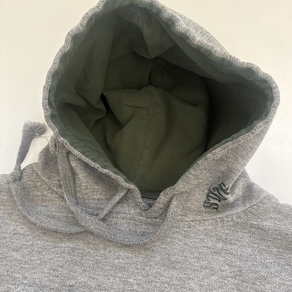 Colloseum San Jose State Spartans Hooded Sweatshirt Gray Hoodie Embroidered M - Picture 4 of 10